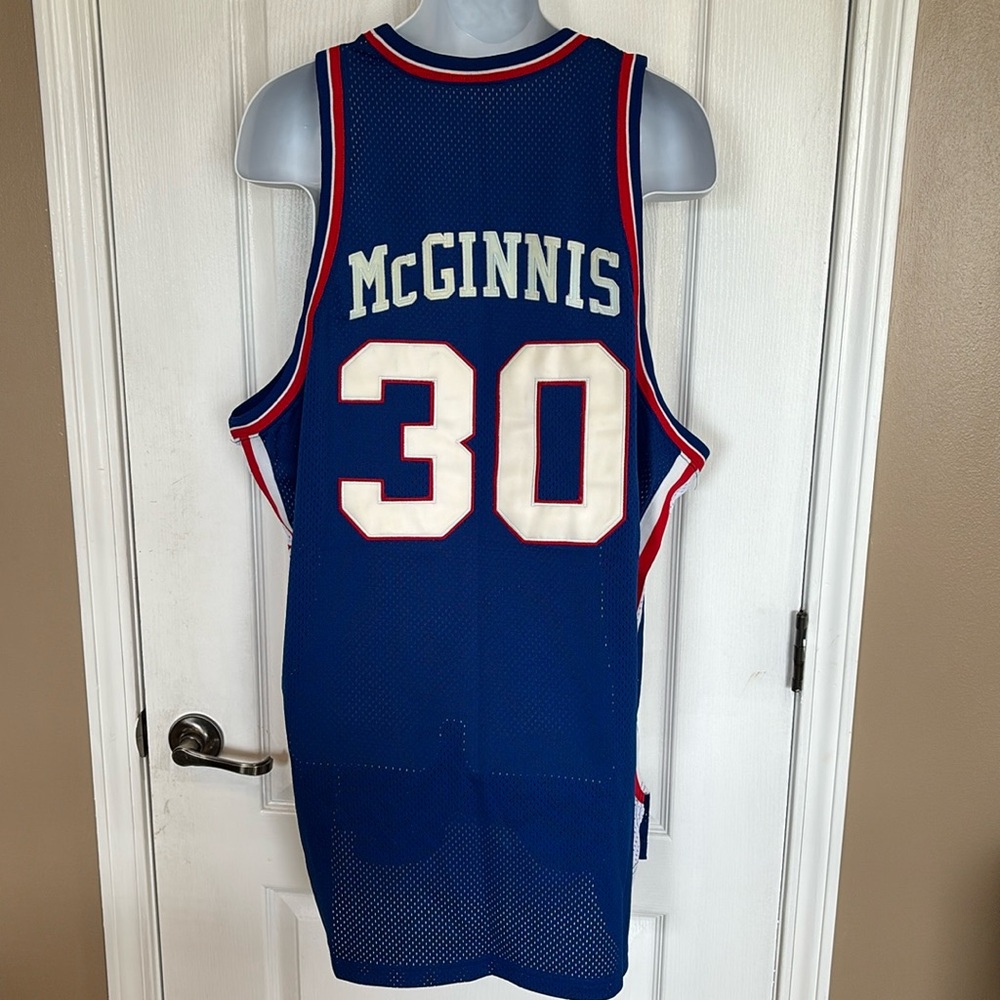 Vintage Mitchell and Ness George McGinnis Philadelphia 76ers Jersey